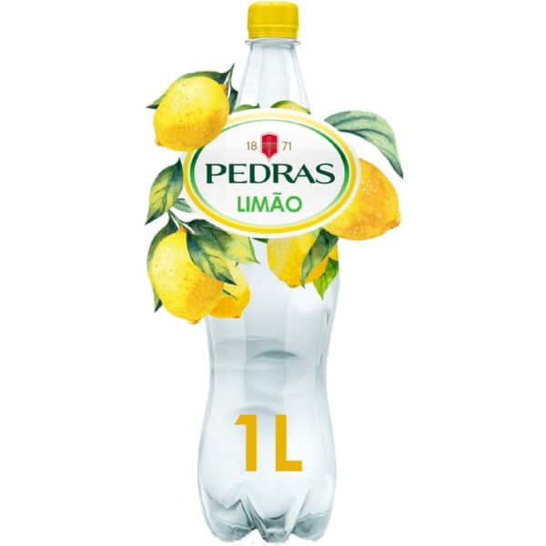 Pedras 1 litre Lemon Flavor Bottle