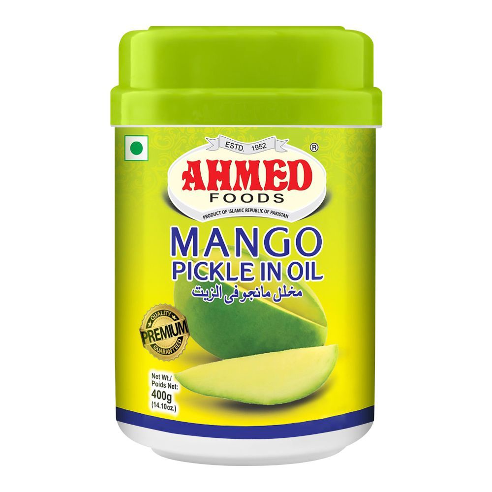 Picles de manga Ahmed em óleo, 400g