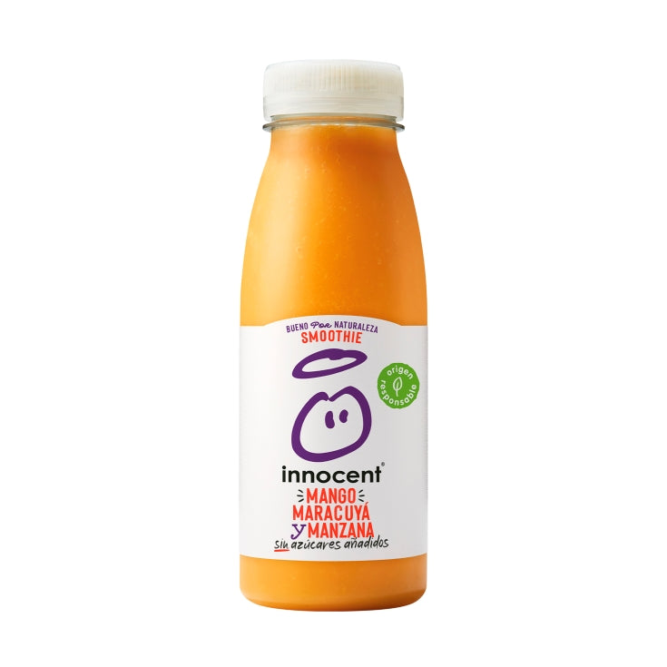 smoothie mango, maracuya y manzana, 250ml INNOCENT