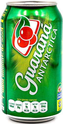 Guarana Antarctica, The Brazilian Original Guarana Soda, Regular