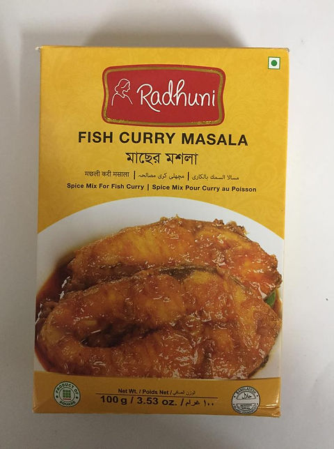 Caril de Peixe Radhuni Masala (100g)