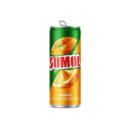 Sumol Orange Soft Drink - Refreshing Orange-Flavored Beverage