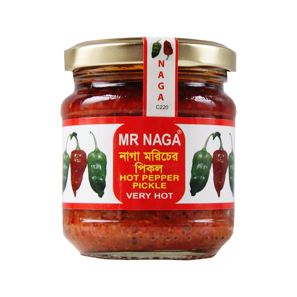 MR NAGA Hot Pepper Pickle Very Hot