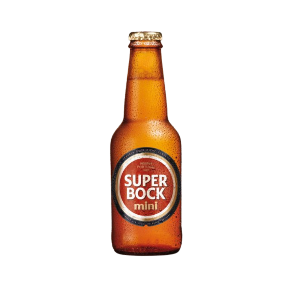 Super Bock Beer - Mini Single Bottle