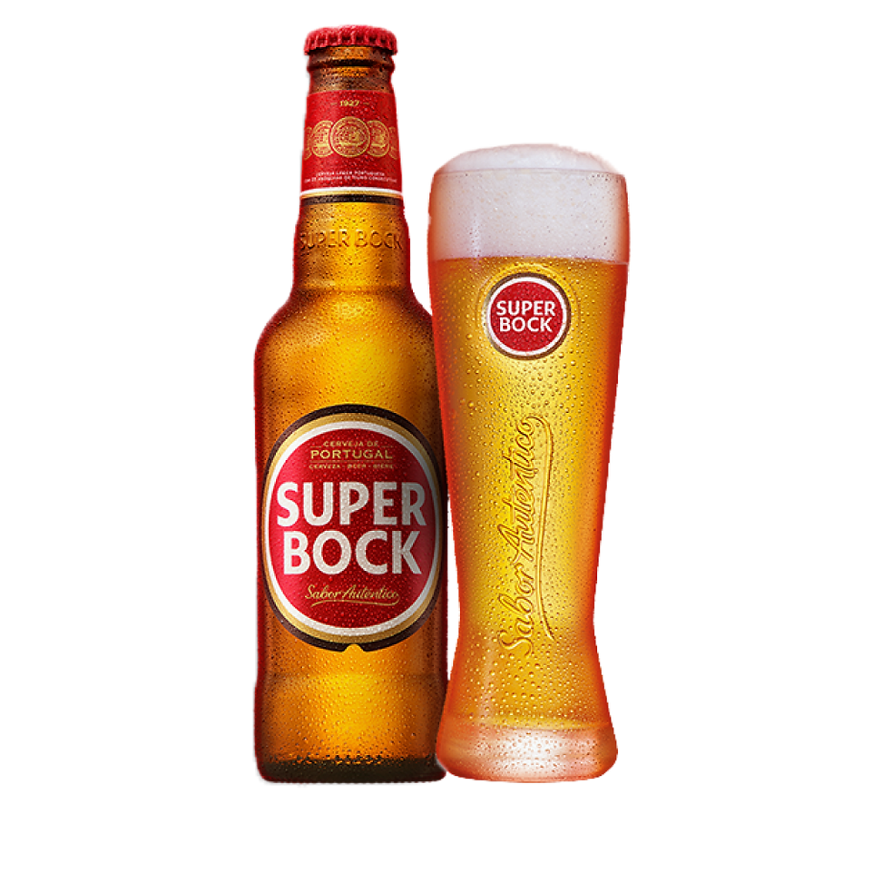 SUPER BOCK Portuguese BEER 33CL