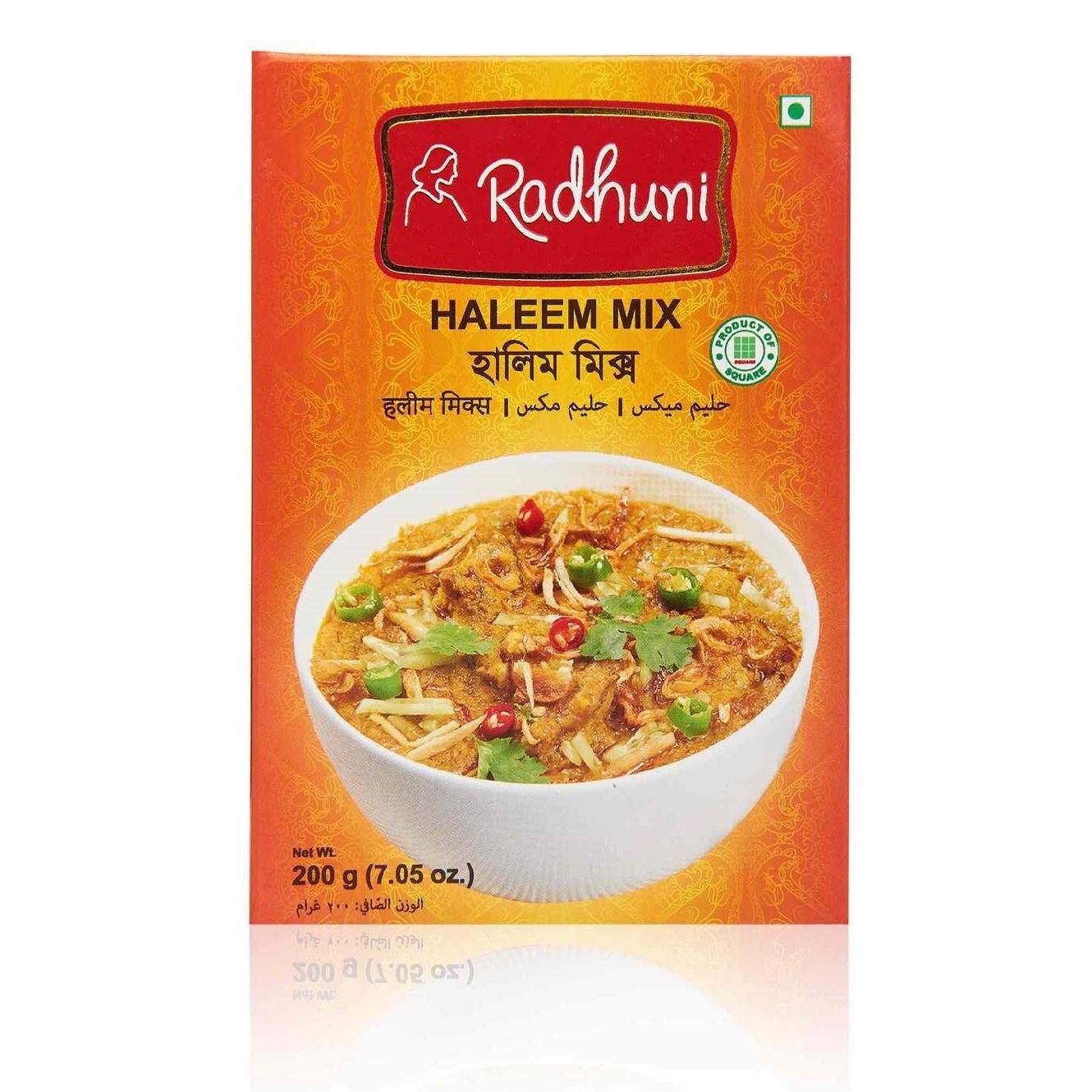 Mistura de Radhuni Haleem
 200 gramas